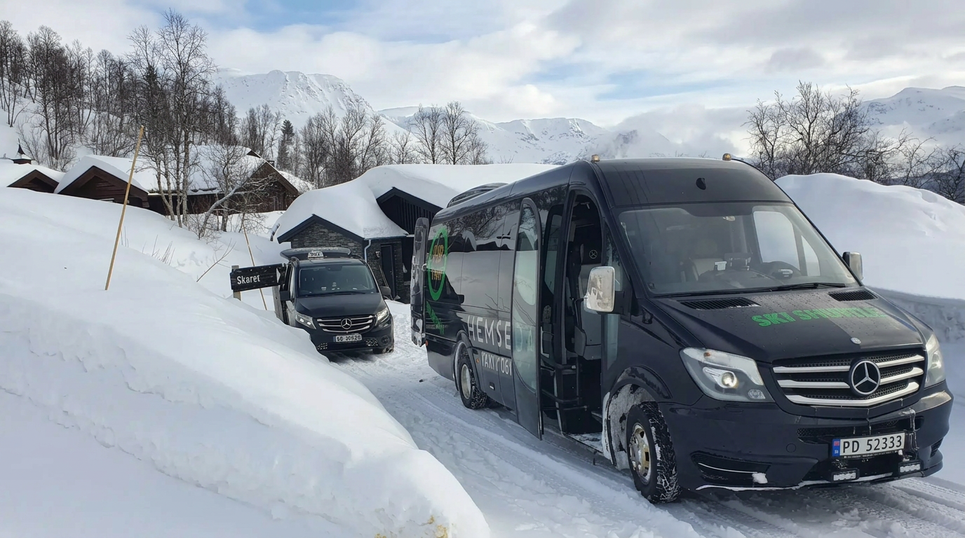 Hemsedal Taxi Group Taxi - minibuss og minivan ved Skaret